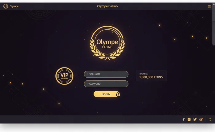Olympe Casino Login
