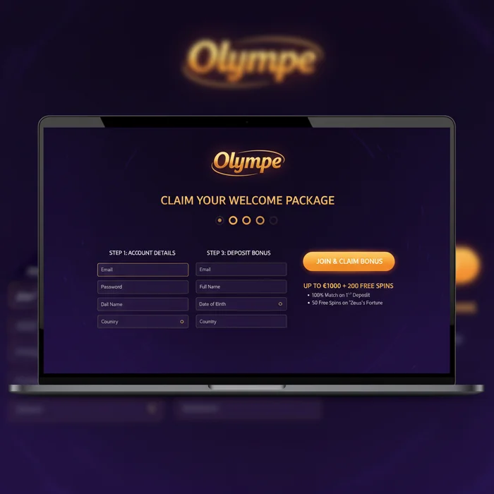Olympe Casino Signup